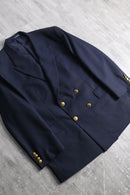 “Pierre Cardin” navy double breasted blazer