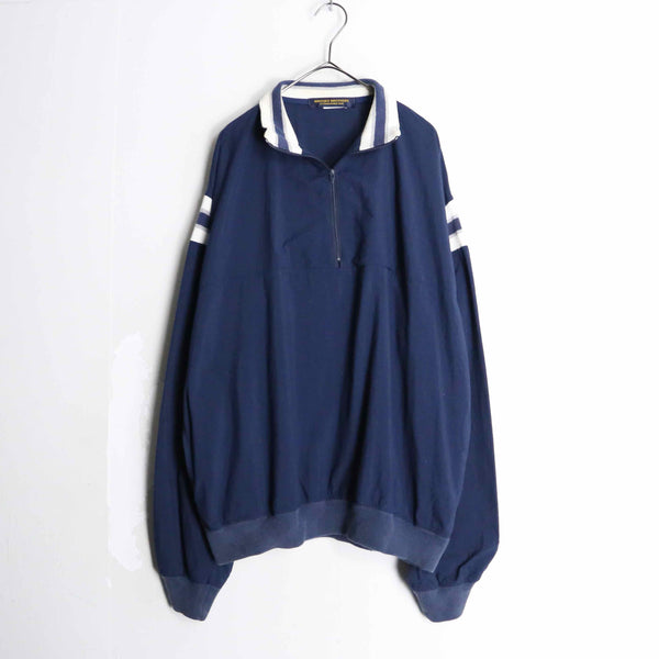 90's"Brooks Brothers"harf zip nylon pullover