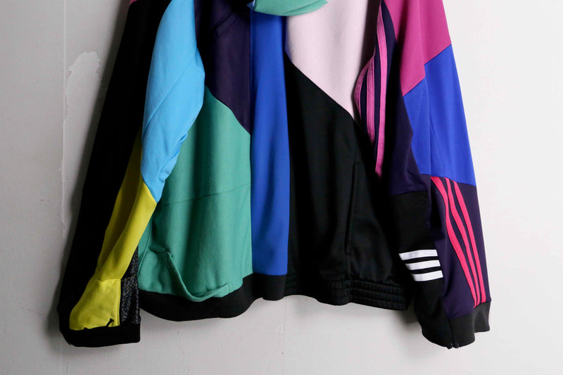 "Re:make" multicolored track jacket