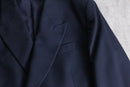 “Pierre Cardin” navy double breasted blazer