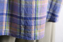 "Brooks Brother's" madras check linen over shirt