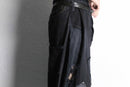 Re:make patchwork design buggy denim pants