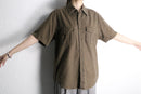 linen cotton utility s/s shirt｜シャツの古着 詳細4
