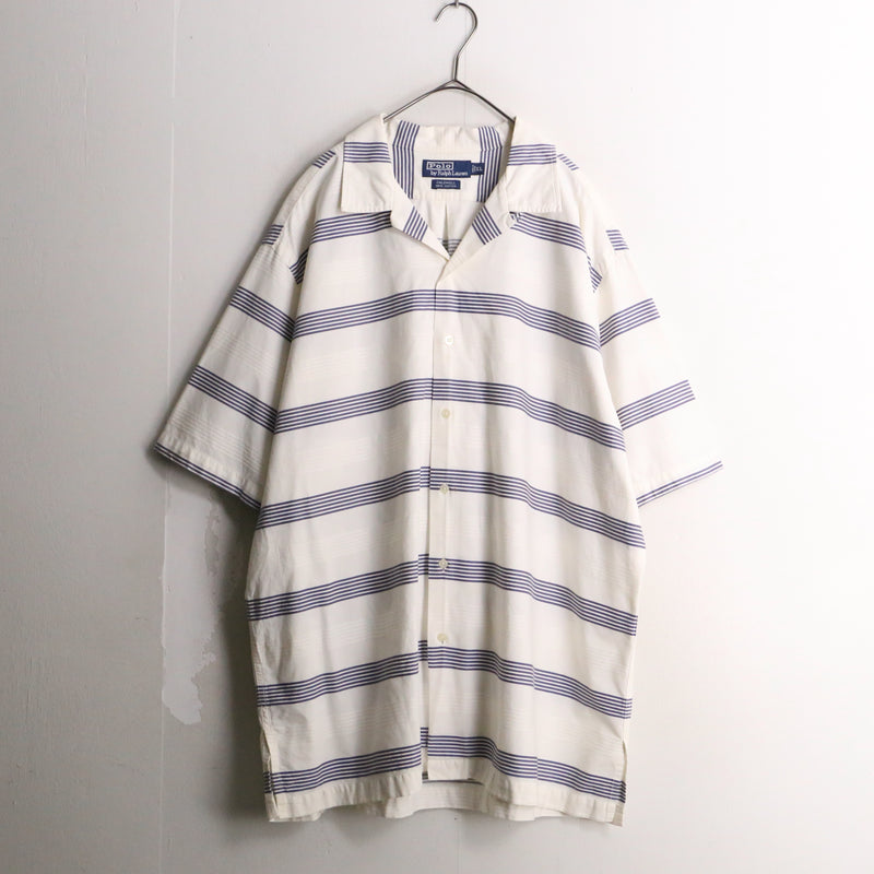 Polo by RL “CALDWELL” marine boarder cotton s/s shirt