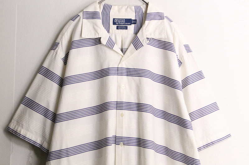 Polo by RL “CALDWELL” marine boarder cotton s/s shirt