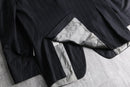 “Ermenegild Zegna” gray stripe single tailored jacket