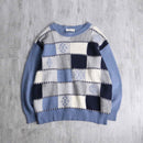 “Pierre Cardin” panel design knit