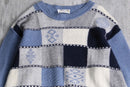 “Pierre Cardin” panel design knit