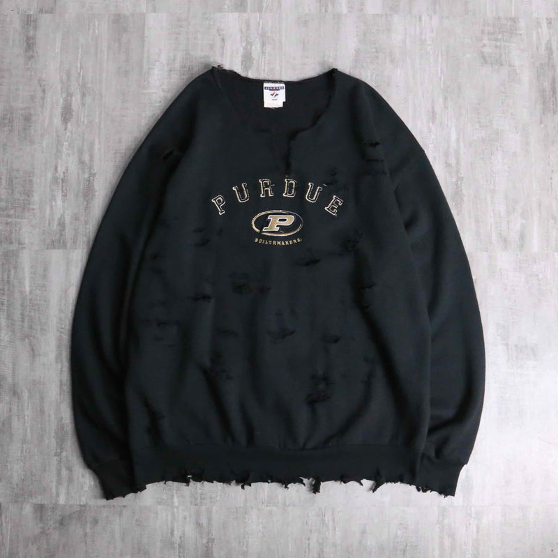 dark color logo design boro 加工 sweat
