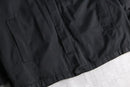 “BURBERRY” black cotton gabardine jacket