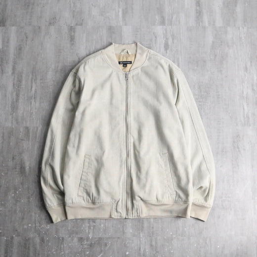 “I.N.C” ivory cotton loose blouson