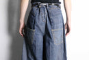 Re:make patchwork design buggy denim pants