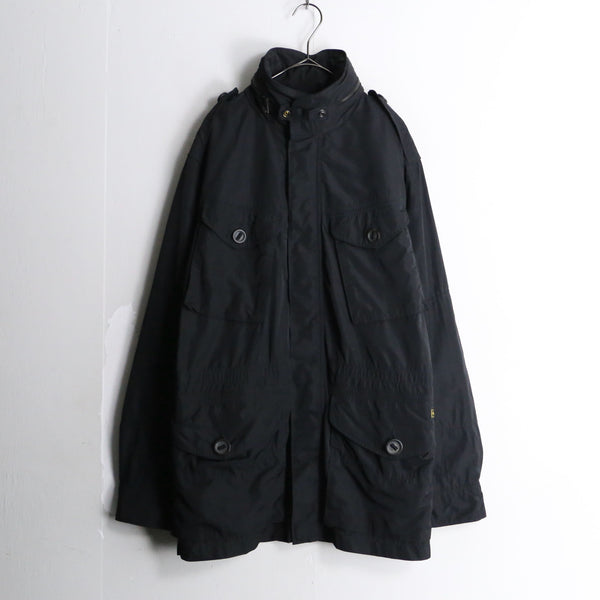 "POLO Ralph Lauren" black color M-65 sampling jacket