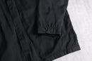 “BURBERRY” black cotton gabardine jacket