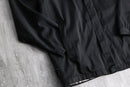 “BURBERRY” black cotton gabardine jacket