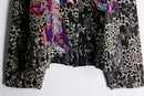 flower × paisley embroidery gobelin jacket