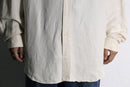 “Ralph Lauren BLAKE” ivory silk linen shirt