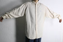 “Ralph Lauren BLAKE” ivory silk linen shirt