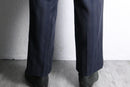 two tuck stripe tapered slacks
