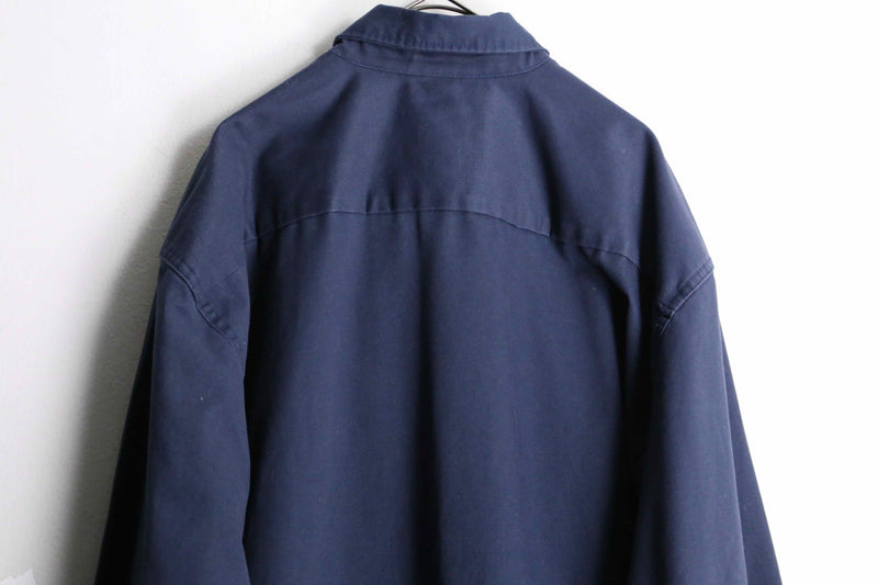 navy color cotton cavalry shirts