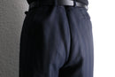 two tuck stripe tapered slacks
