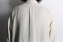 “Ralph Lauren BLAKE” ivory silk linen shirt