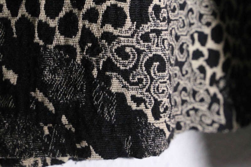 flower × paisley embroidery gobelin jacket