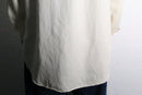 “Ralph Lauren BLAKE” ivory silk linen shirt