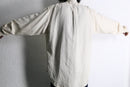 “Ralph Lauren BLAKE” ivory silk linen shirt
