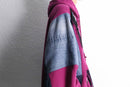 "Re:make" lace×denim docking hoodie