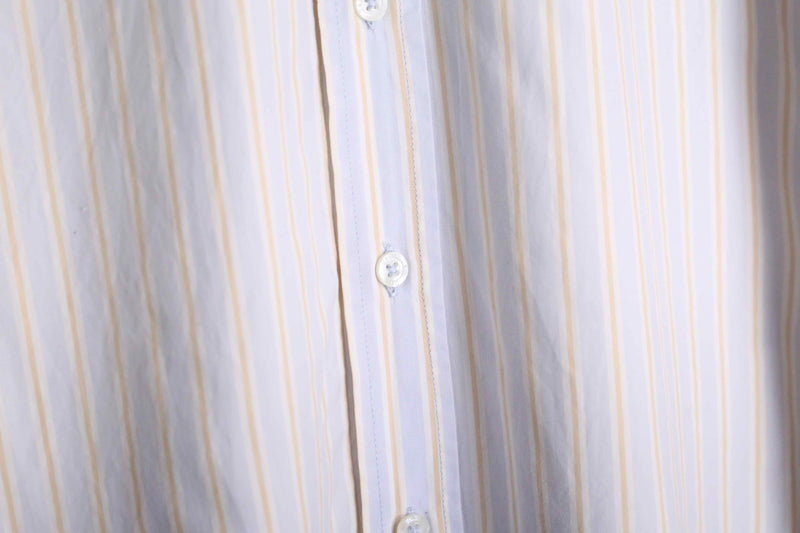 "DOLCE & GABBANA" stripe pattern button down L/S shirt