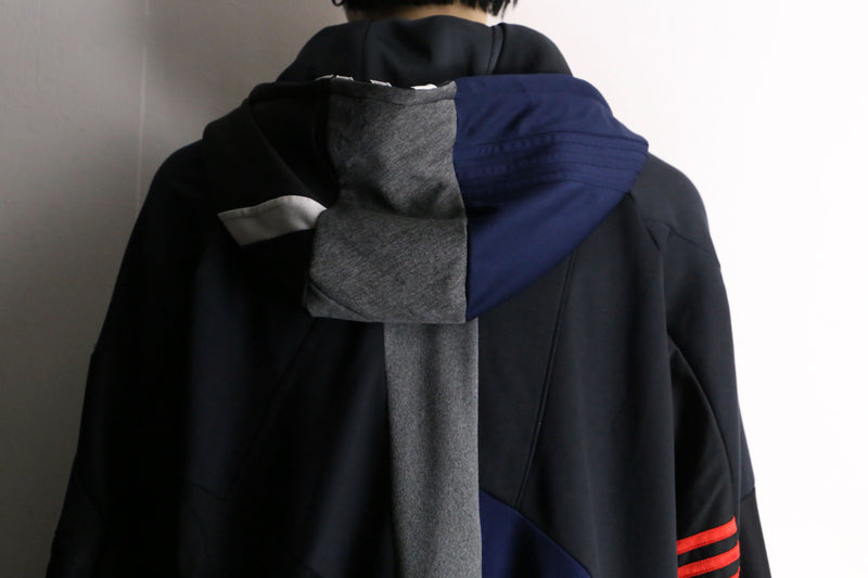 remake "再構築" hoodie track jacket