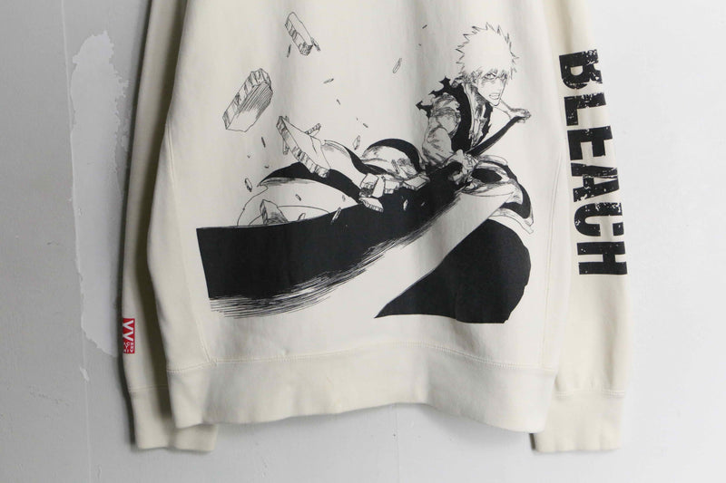 “BLEACH” 一護 print pullover hoodie