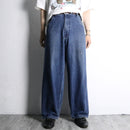 “SOUTHPOLE” indigo baggy denim pants