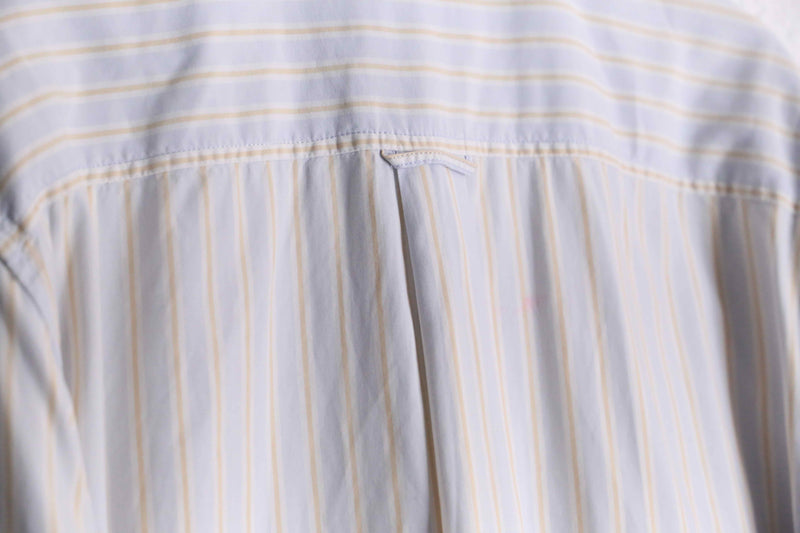 "DOLCE & GABBANA" stripe pattern button down L/S shirt