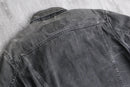 “LEVI’S” fade black denim tracker jacket