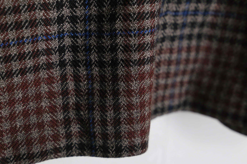 "Pierre Cardin" tartan check tailored jacket