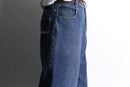 “SOUTHPOLE” indigo baggy denim pants