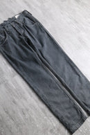 “Levi’s” Strauss & Co. Collectibles black stripe tapered denim trousers