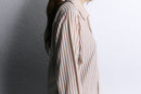 70’s stripe cotton poly shirt