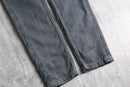“Levi’s” Strauss & Co. Collectibles black stripe tapered denim trousers