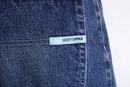 “SOUTHPOLE” indigo baggy denim pants