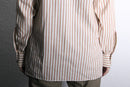 70’s stripe cotton poly shirt