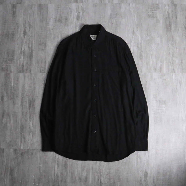 1990s GIANFRANCO FERRE herringbone shirt
