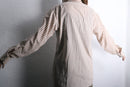 70’s stripe cotton poly shirt