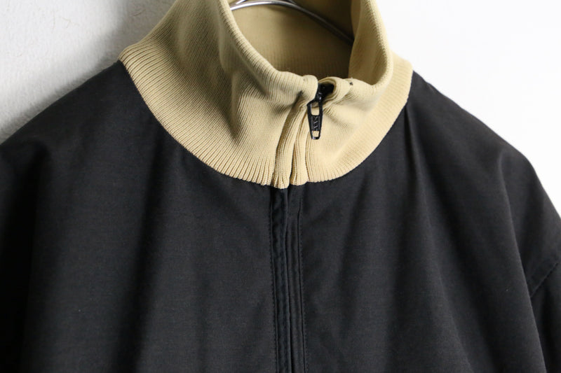 70’s front pocket half zip pullover