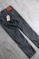“Levi’s” Strauss & Co. Collectibles black stripe tapered denim trousers
