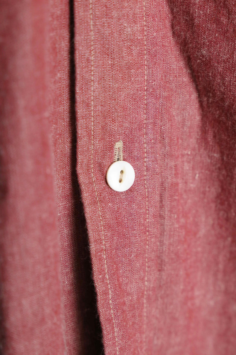 "RRL" pink cotton chambray shirt