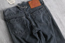 “Levi’s” Strauss & Co. Collectibles black stripe tapered denim trousers