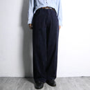 luster navy cotton corduroy pants
